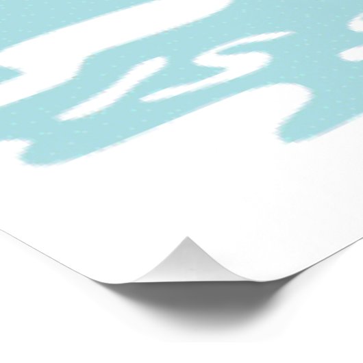 Global Warming is zo oncool Poster (Hoek)