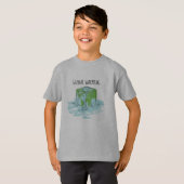 Global Warming is zo oncool T-shirt (Voorkant volledig)
