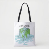 Global Warming is zo oncool Tote Bag (Voorkant)