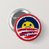 Global Warming? -KNOOP Ronde Button 5,7 Cm (Voorkant /achterkant)