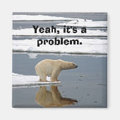 Global Warming Magneet (Voorkant)