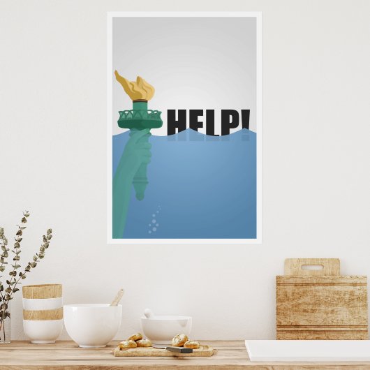 Global Warming Poster (Keuken)