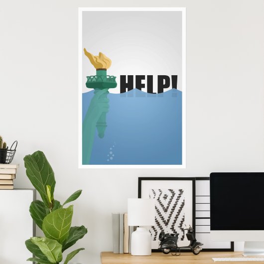 Global Warming Poster (Thuiskantoor)