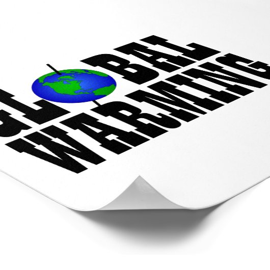 Global Warming Poster (Hoek)