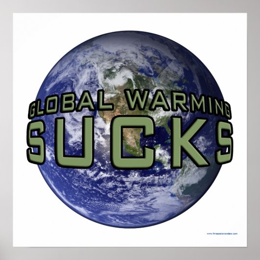 Global Warming Poster (Voorkant)