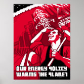 Global Warming Propaganda Parody Poster (Voorkant)