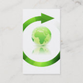 Global Warming Visitekaartjes (Achterkant)