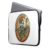 Global Wealth Badger Laptophoes Laptop Sleeve (Voorkant Links)