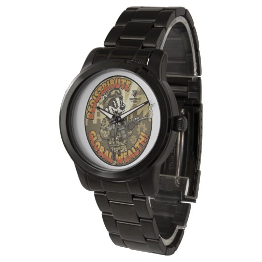 Global Wealth Badger Watch Horloge (Gekanteld)