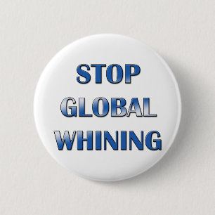 Global Whining Ronde Button 5,7 Cm