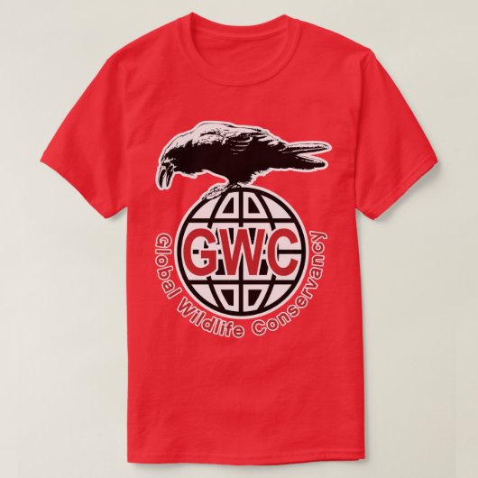Global Wildlife Conservancy T-shirt (Design voorkant)