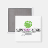 Global Women's Netwerk Magneet (Voorkant / Achterkant)