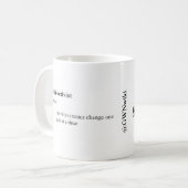 Global Women's Network Mok (Voorkant links)