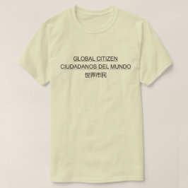 GLOBALE BURGERS DEL MUNDO 世 民 T-SHIRT