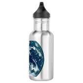 Globale Planeet Aarde Natuur Wereld Waterfles (Rechts)