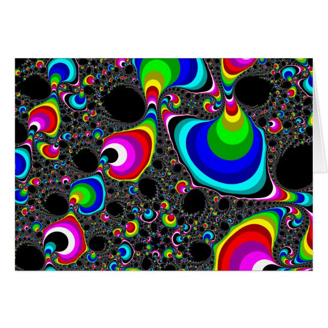 Globale regenboog - Fractal (Voorkant Horizontaal)