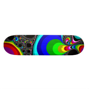 Globale regenboog - Fractal Persoonlijk Skateboard