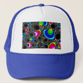 Globale regenboog - Fractal Trucker Pet (Voorkant)
