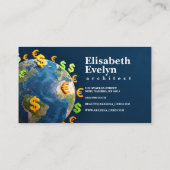 Globale valuta D67 Visitekaartje (Achterkant)