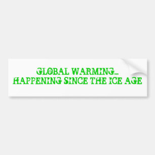 GLOBALE WAARSCHUWING... BUMPERSTICKER