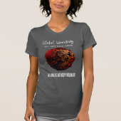 GLOBALE WAARSCHUWING - KLIMAATVERANDERING VROUWEN  T-SHIRT (Voorkant)