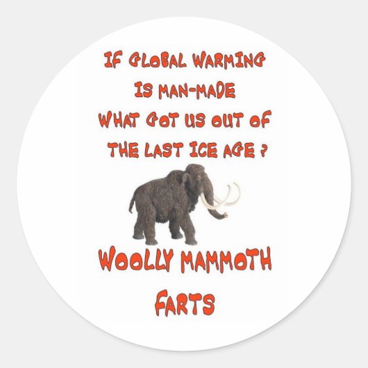 GLOBALE WAARSCHUWING RONDE STICKER (Voorkant)