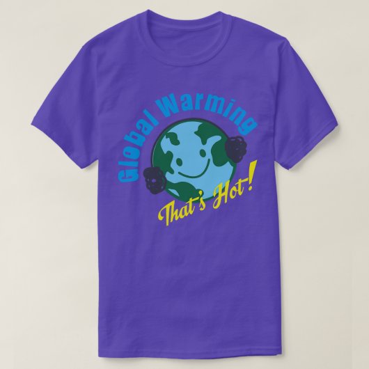 GLOBALE WAARSCHUWING T-SHIRT (Design voorkant)