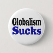Globalisme Ronde Button 5,7 Cm (Voorkant)