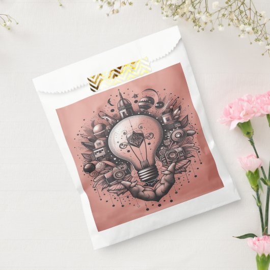 Globalization-papierzak Bedankzakje (Gezegeld)