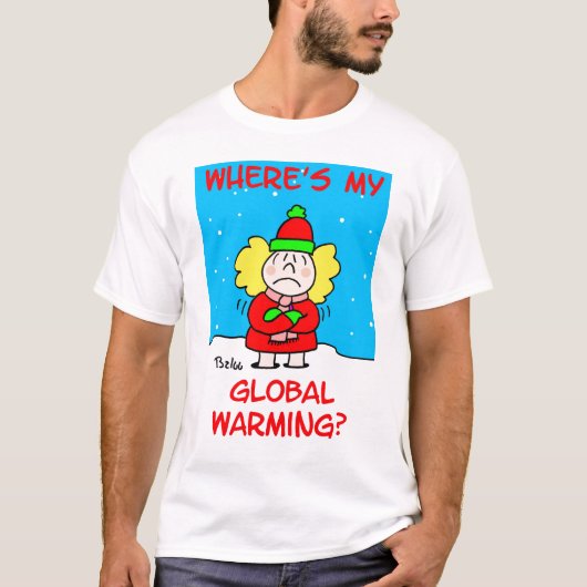 globalwarm t-shirt (Voorkant)