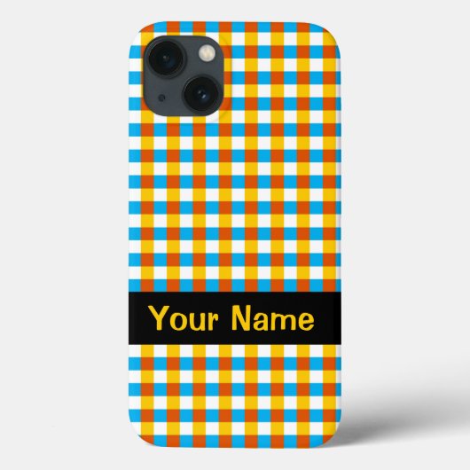 Globe Check 'Name' iPad nauwelijks aanwezig Case-Mate iPhone Case (Achterkant)