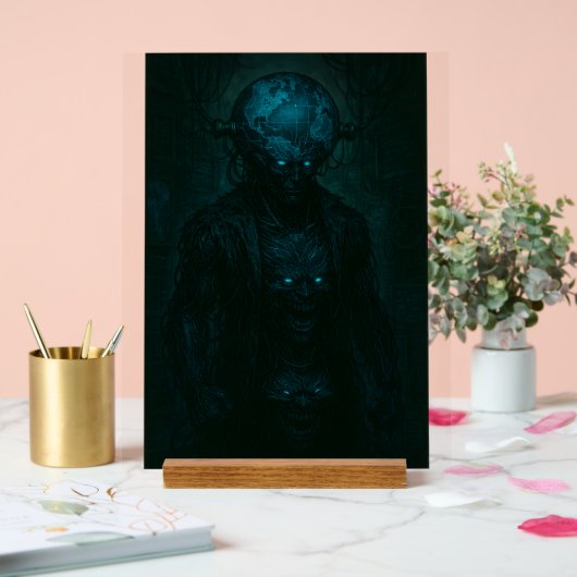 GLOBEHEAD Acrylic Sign Acryl Bord (Huwelijk)