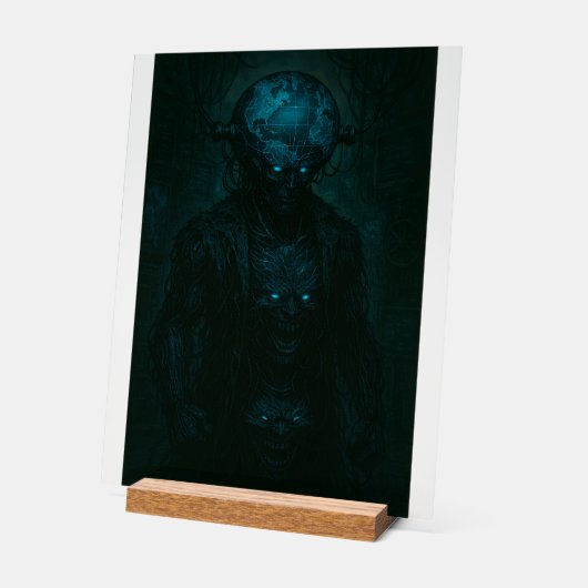 GLOBEHEAD Acrylic Sign Acryl Bord (Hoek)