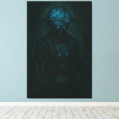 GLOBEHEAD Canvas Print (Insitu (Houten vloer))