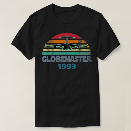 Globemaster III  Sunset Combat Airlift Carg T-shirt (Design voorkant)