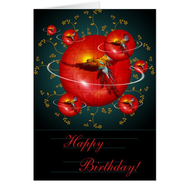 GlobesOfPeace - Kaart, groet, notities (Voorkant)