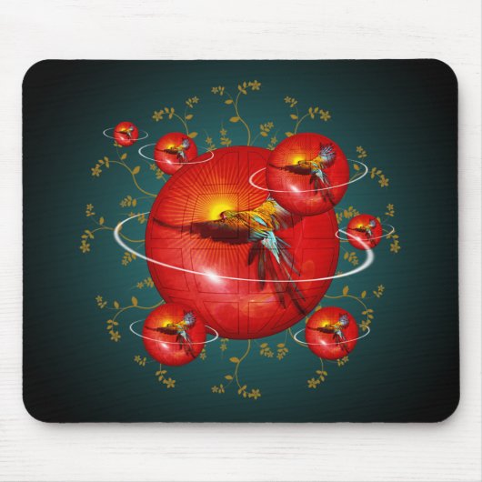 GlobesOfPeace - Mousepad Muismat (Voorkant)