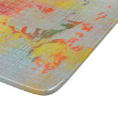 Globetrotter 6 x 7 deco Glazen Raad Snijplank (Hoek)