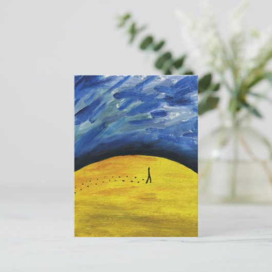 Globetrotter Briefkaart (Staand voorkant)