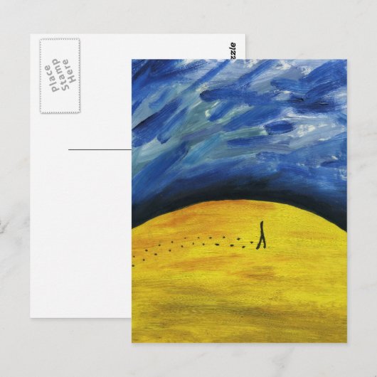 Globetrotter Briefkaart (Voorkant / Achterkant)