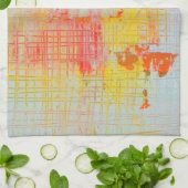 Globetrotter keukenhanddoek (Gevouwen)