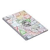 Globetrotter Traveling Stamped Journal Notitieboek (Rechterzijde)