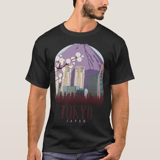 Globetrotters in Tokio T-shirt (Voorkant)