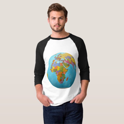 Globetrotting Glory T-shirt (Voorkant volledig)