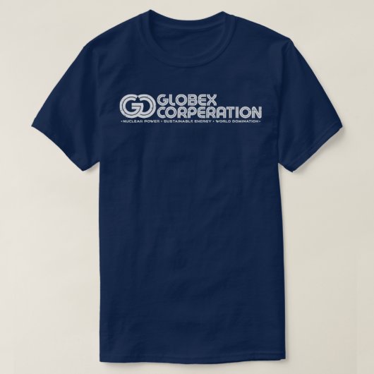 Globex Corp GCaltWhite RxTp T-shirt (Design voorkant)
