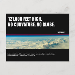 #GLOBEXIT CKMT KAART (Flat Earth 2017 Collectie)