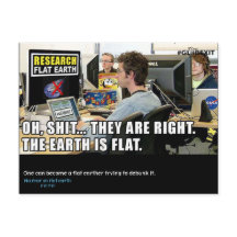 #GLOBEXIT RFE-KAART (Flat Earth 2017 Collectie)