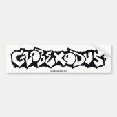 GLOBEXODUS BUMPERSTICKER (Voorkant)