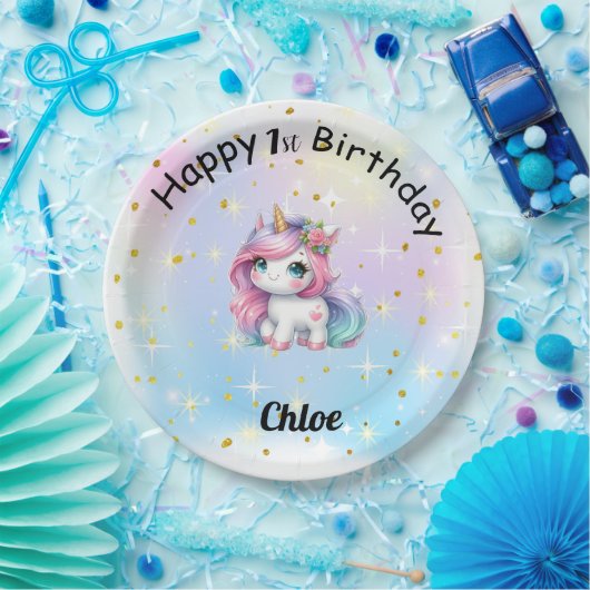 Globo de Cumpleaños Personalizado Papieren Bordje (Feest)