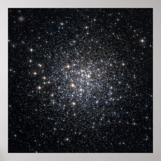 Globular Cluster M72 Stars Space Poster (Voorkant)